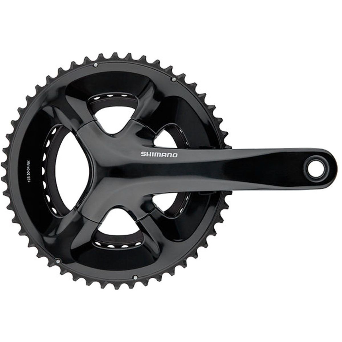 SHIMANO - Plato Biela Shimano 105 Rs520 12 Velocidades Biplato 50/34