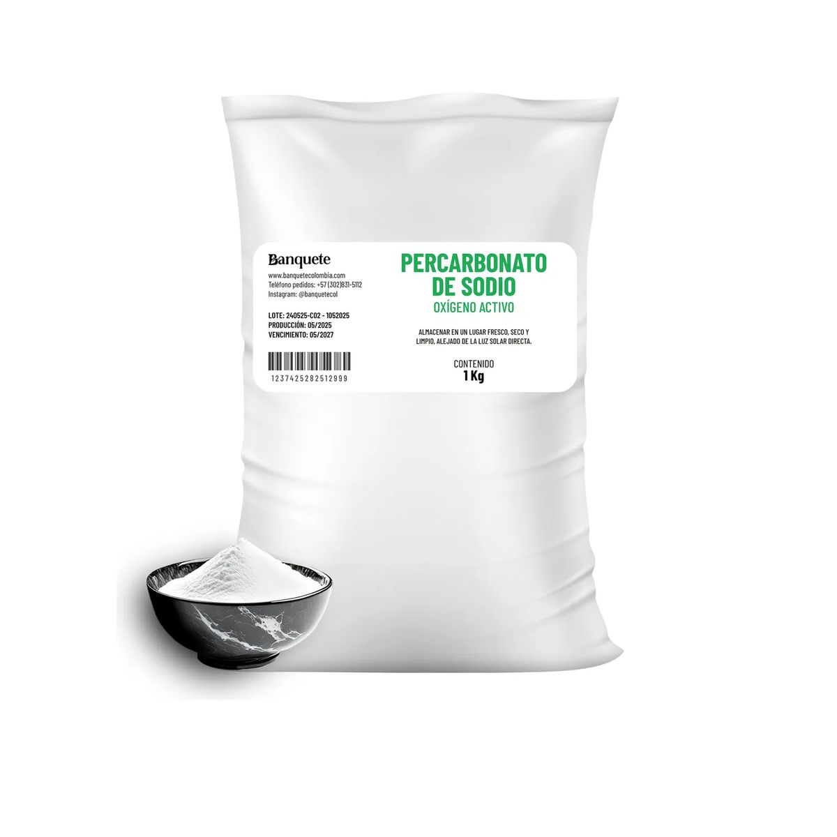 GENERICO - Percarbonato de Sodio 1kg-