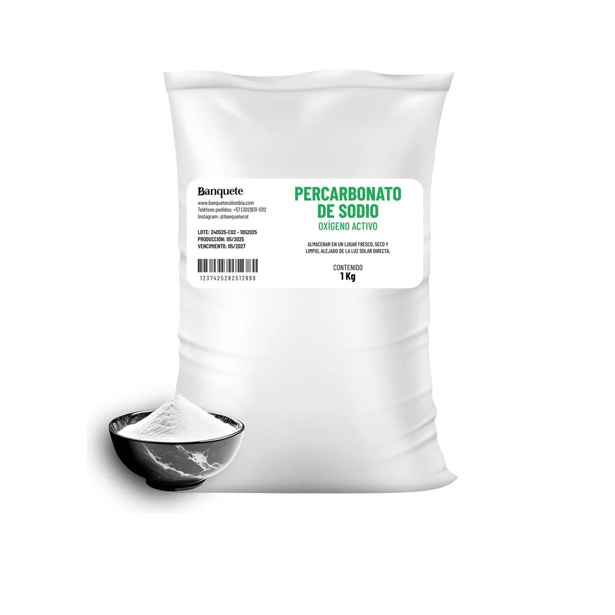 GENERICO - Percarbonato de Sodio 1kg-