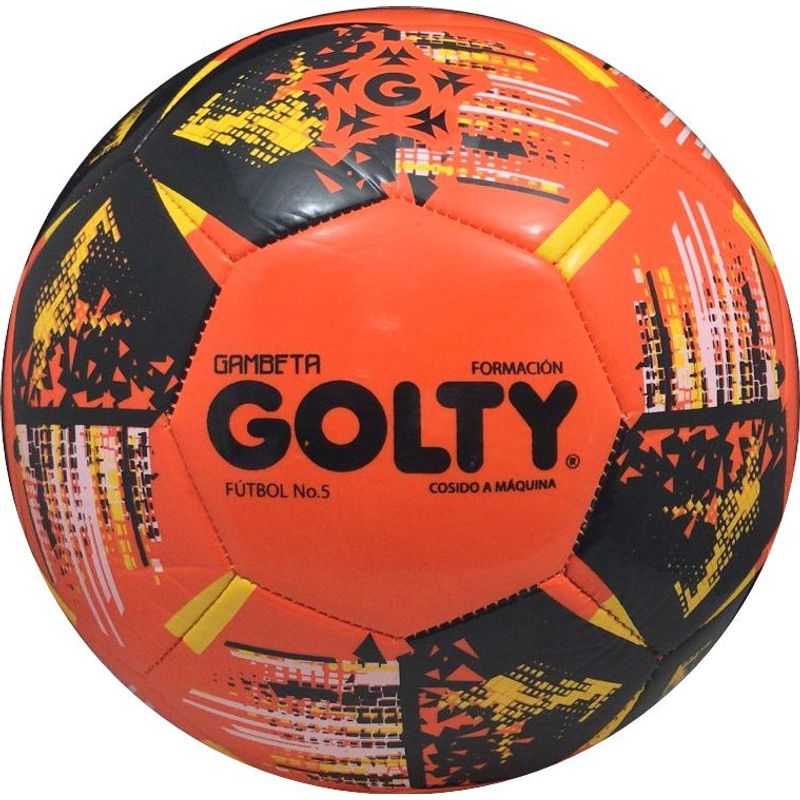 GOLTY - Balón Fútbol Golty Formac Gambeta I I I Cos A Maq 5 Naranja