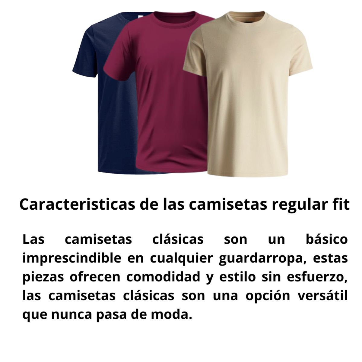 ELEMENTAL STORE - Camiseta para hombre en algodon 100% x 3 unidades