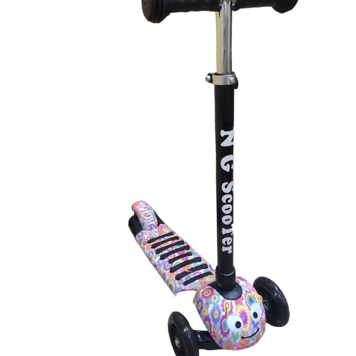 GENERICO - Patineta Scooter Monopatin Gusano 3 Ruedas Para Niños