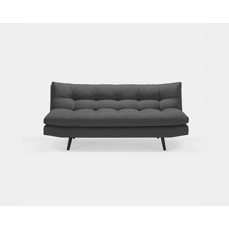 GENERICO - SOFA CAMA MAX CONFORT 3 PUESTOS GRIS.