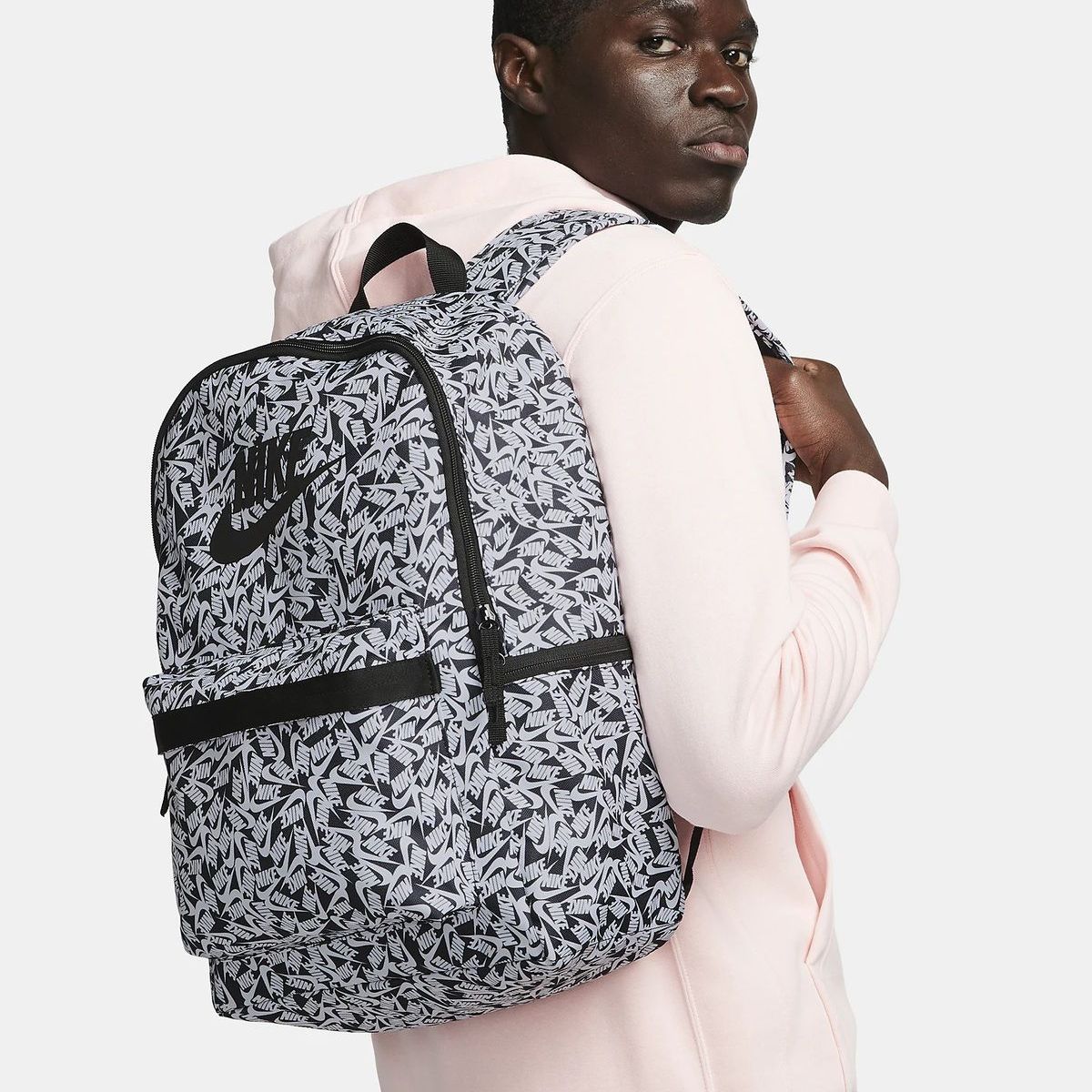 NIKE - MORRAL NIKE HERITAGE NEGRO BLANCO 25L