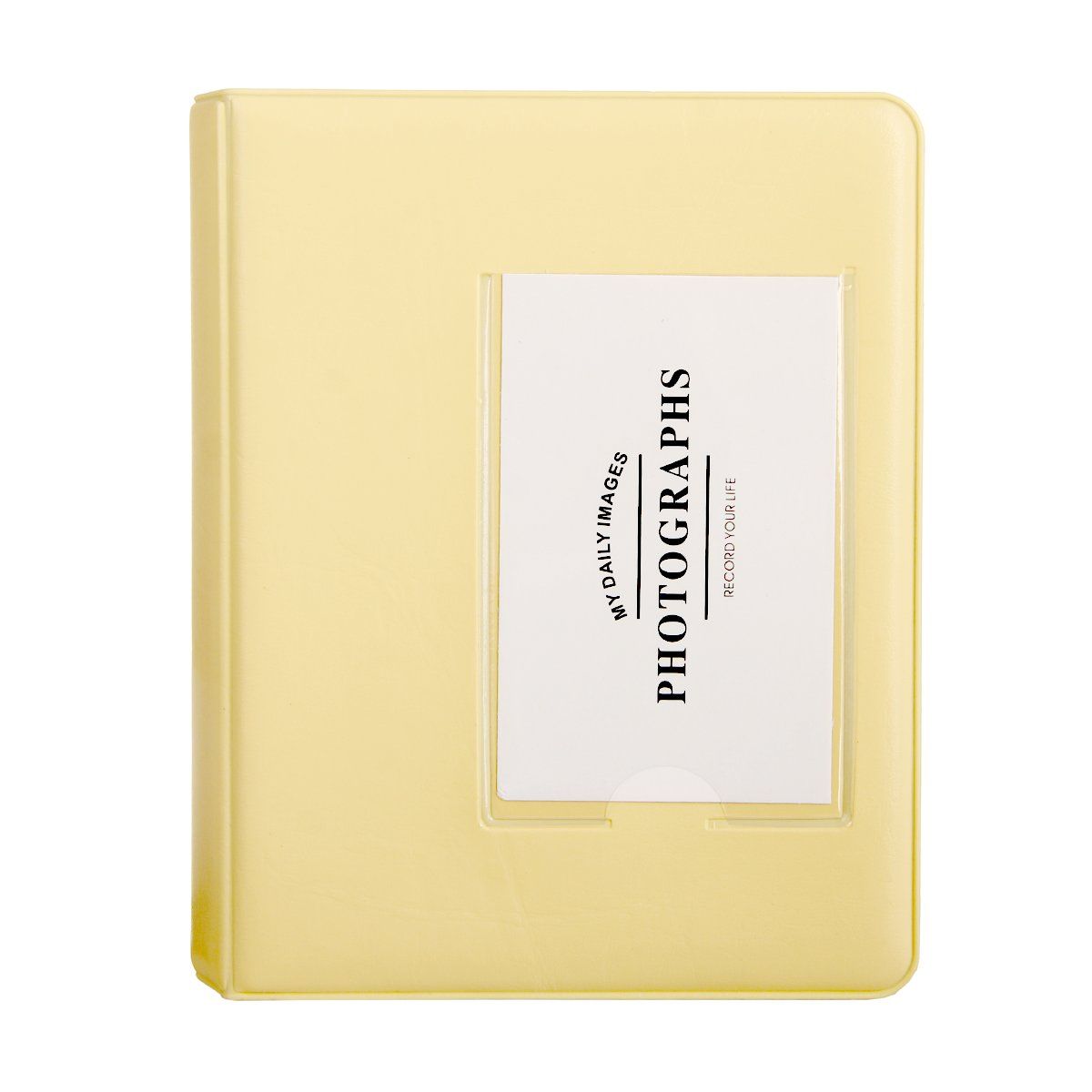 GENERICO - Album para fotos Instax Mini 64 Fotos - Amarillo