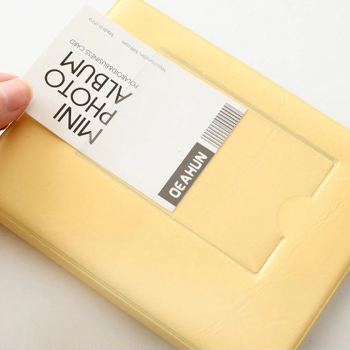 GENERICO - Album para fotos Instax Mini 64 Fotos - Amarillo