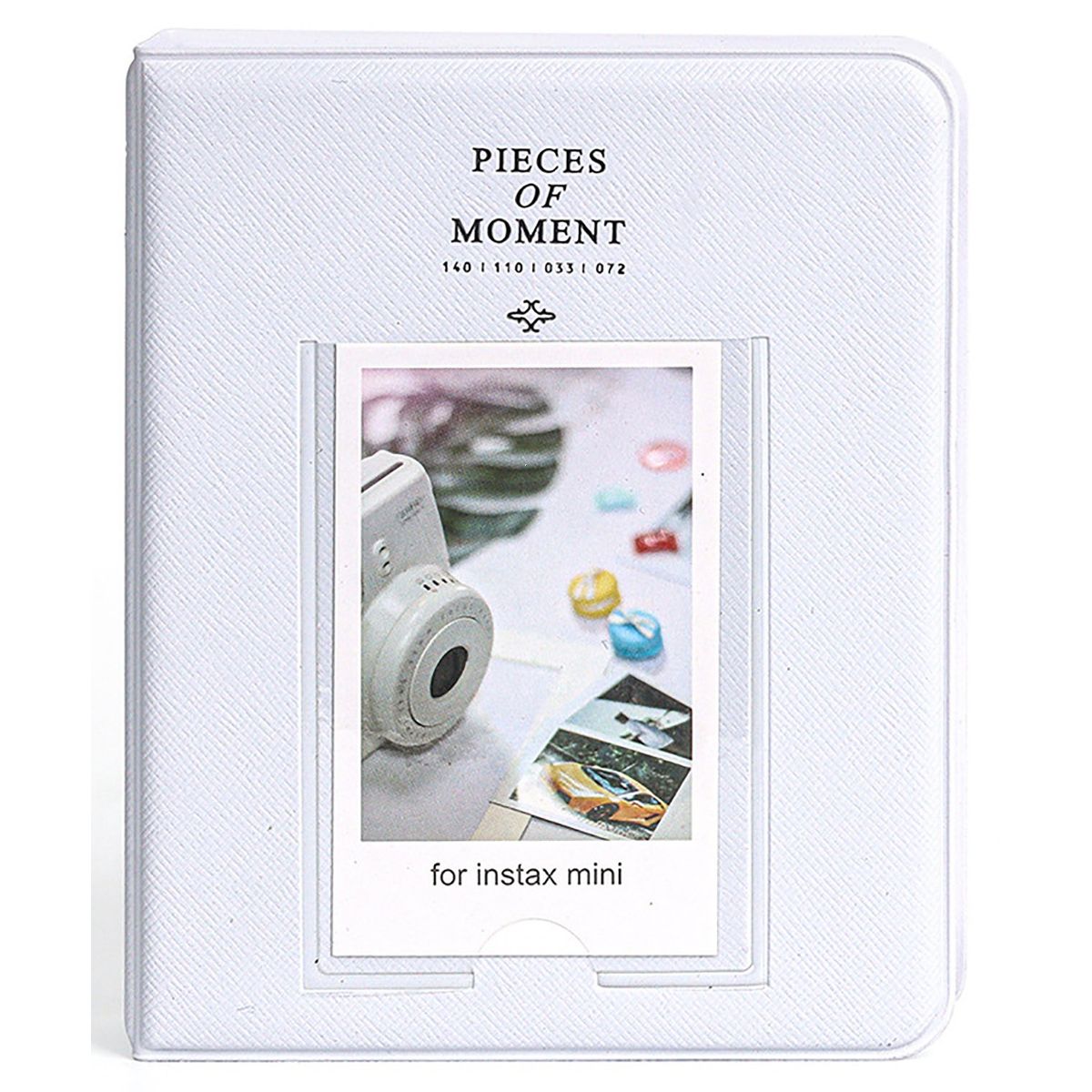 GENERICO - Album para fotos Instax Mini 64 Fotos - CLAY WHITE