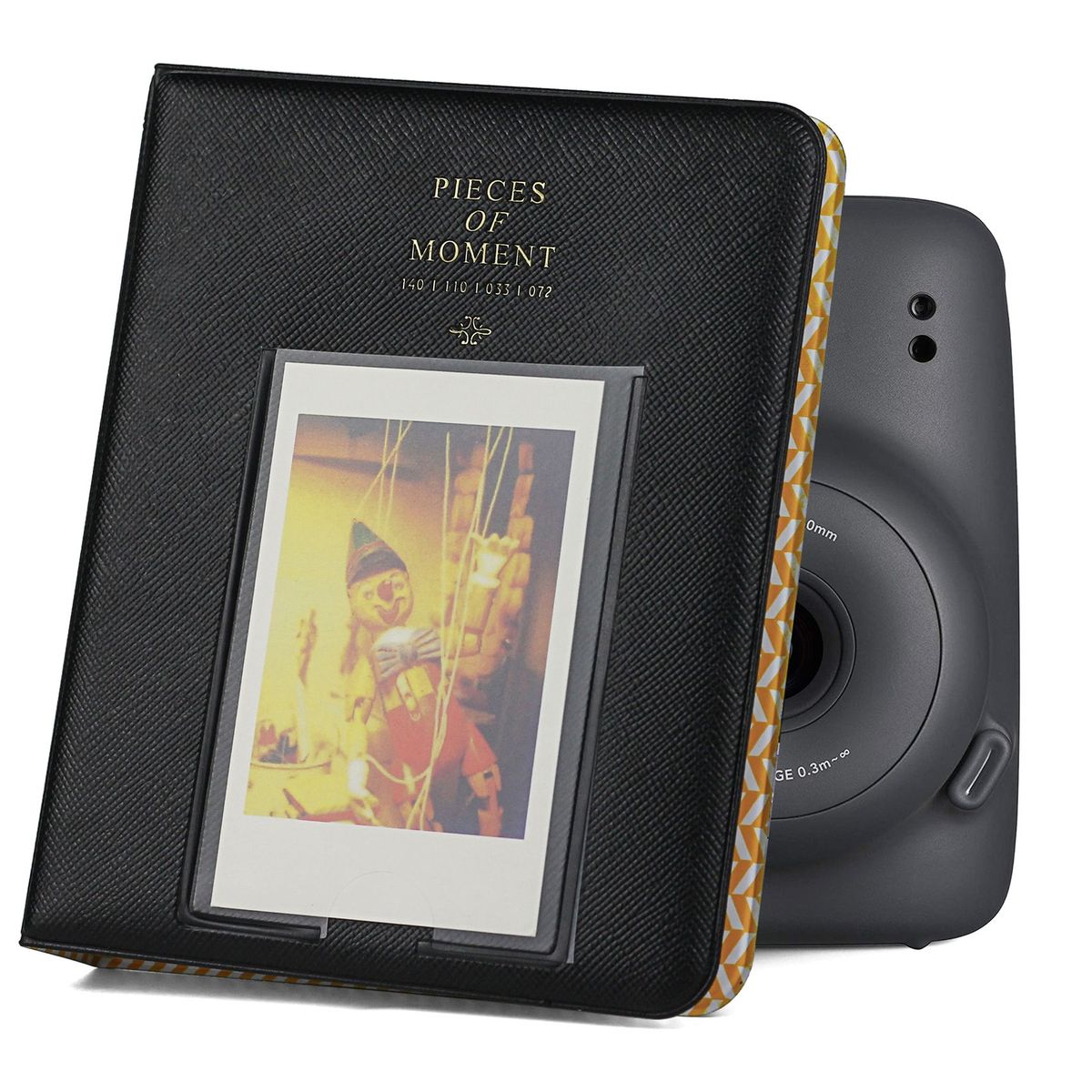 GENERICO - Album para fotos Instax Mini 64 Fotos - Negro