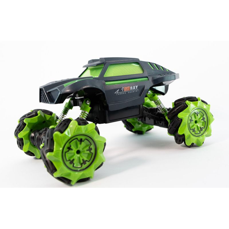 JUGUETERIA EXPRESS - Carro Monstruo Control Remoto Con Sensor De Mano Y Humo 25cm