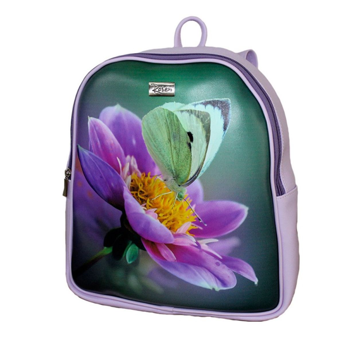 ROSE - Morral mujer mochila color lila marca ROSE