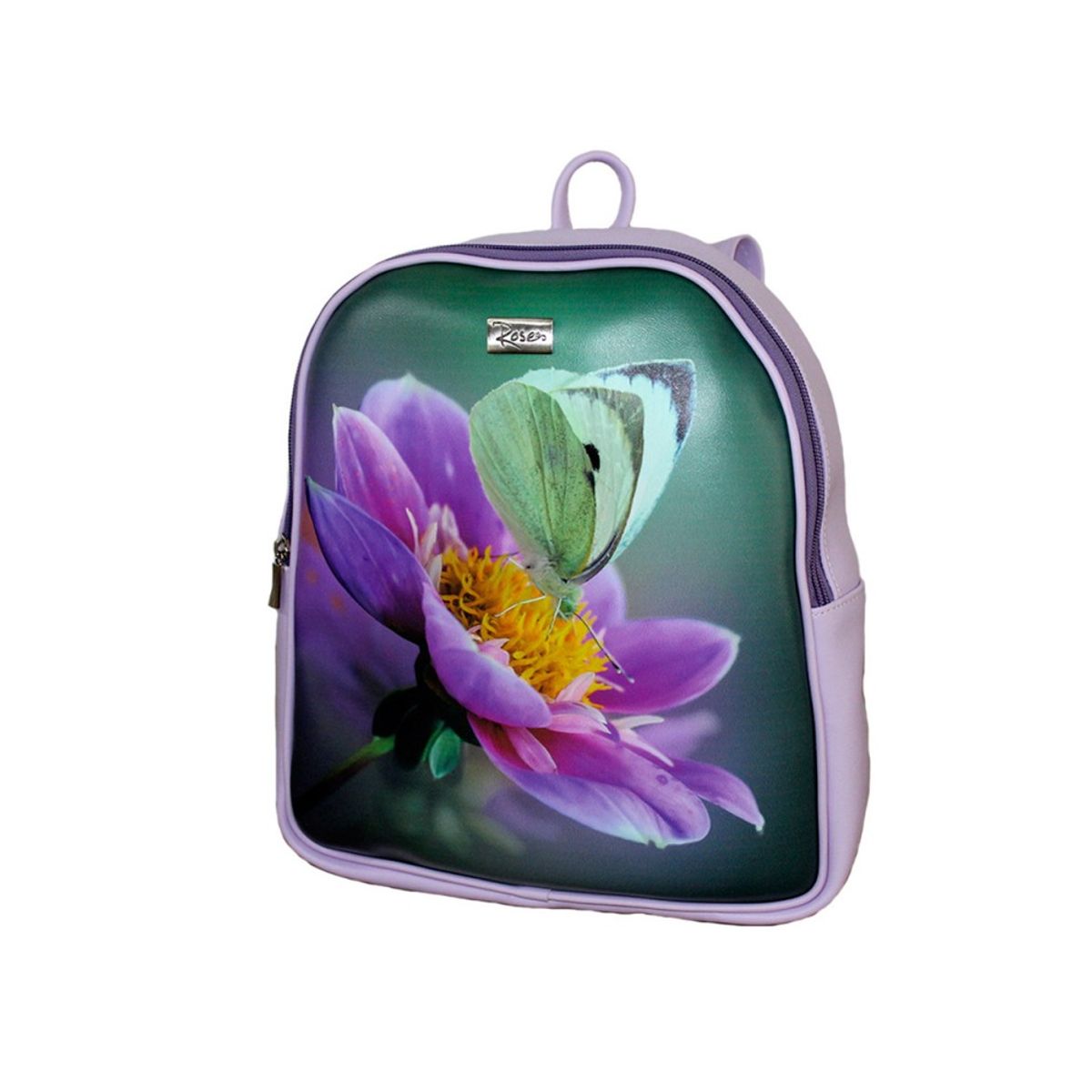 ROSE - Morral mujer mochila color lila marca ROSE