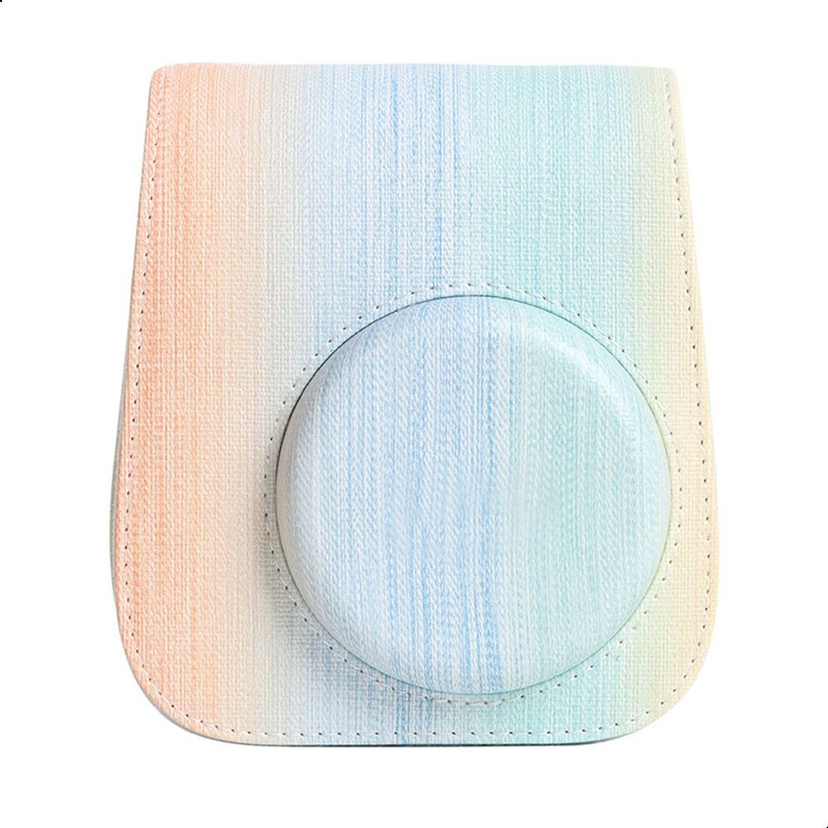 GENERICO - Estuche para Cámara Instax Mini 12/ 11/ 9 - Rainbow