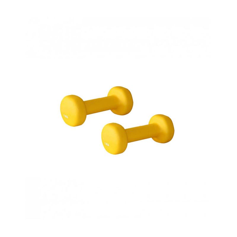ULTIMATE FITNESS - Mancuernas Neopreno 1 kg (Par)