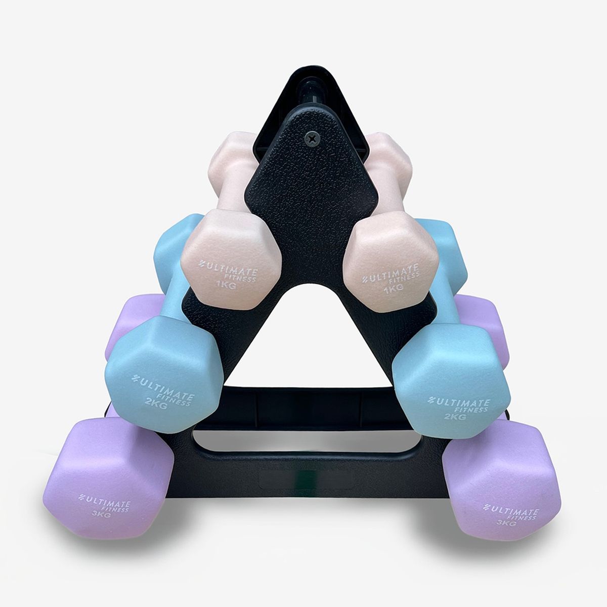 ULTIMATE FITNESS - Set Mancuernas 12 kg