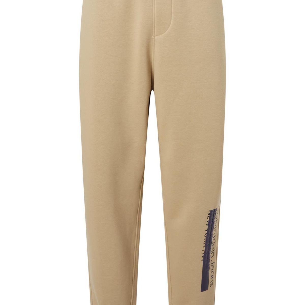 CALVIN KLEIN - Joggers Con Logo Hombre Beige Calvin Klein