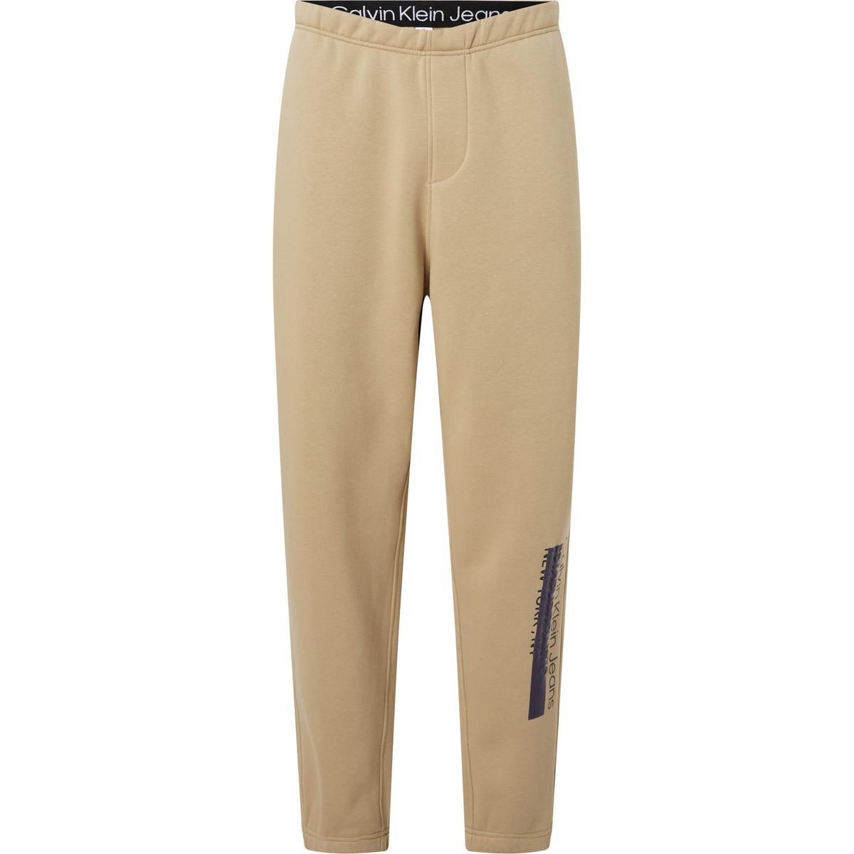 CALVIN KLEIN - Joggers Con Logo Hombre Beige Calvin Klein