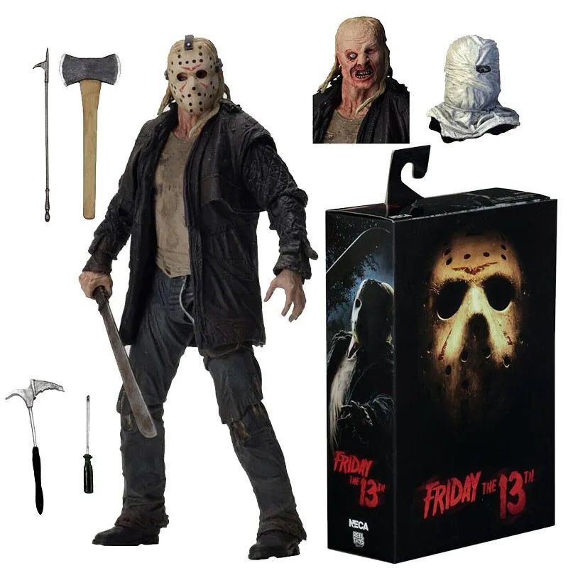 HASBRO - Jason Voorhees Figura De Acción Friday The 13th Remake Neca 18 Cm