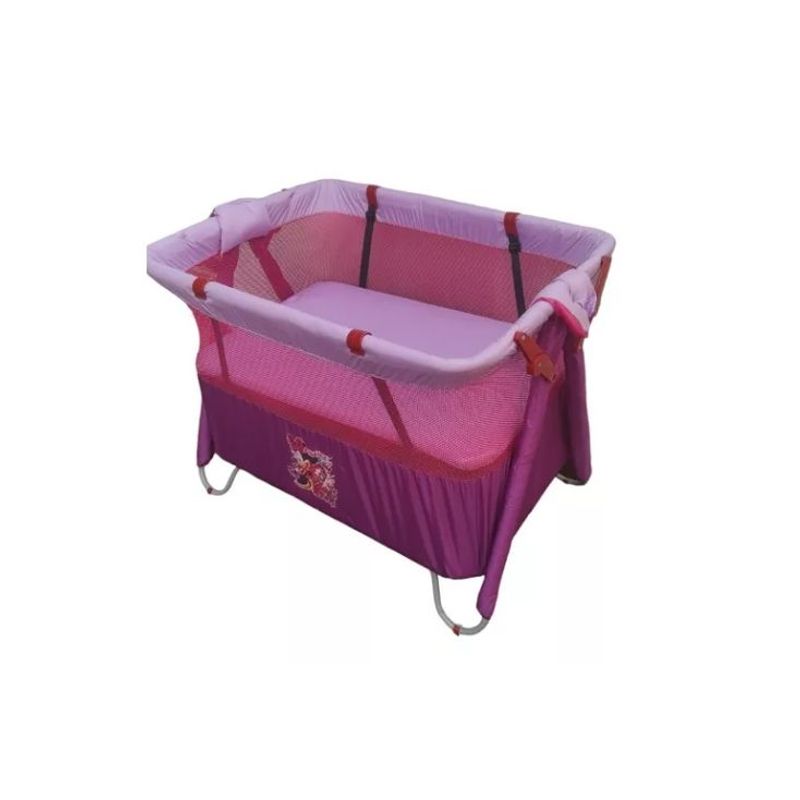 GENERICO - Corral Doble Nivel Económico Corrales Bebé Infantil morado