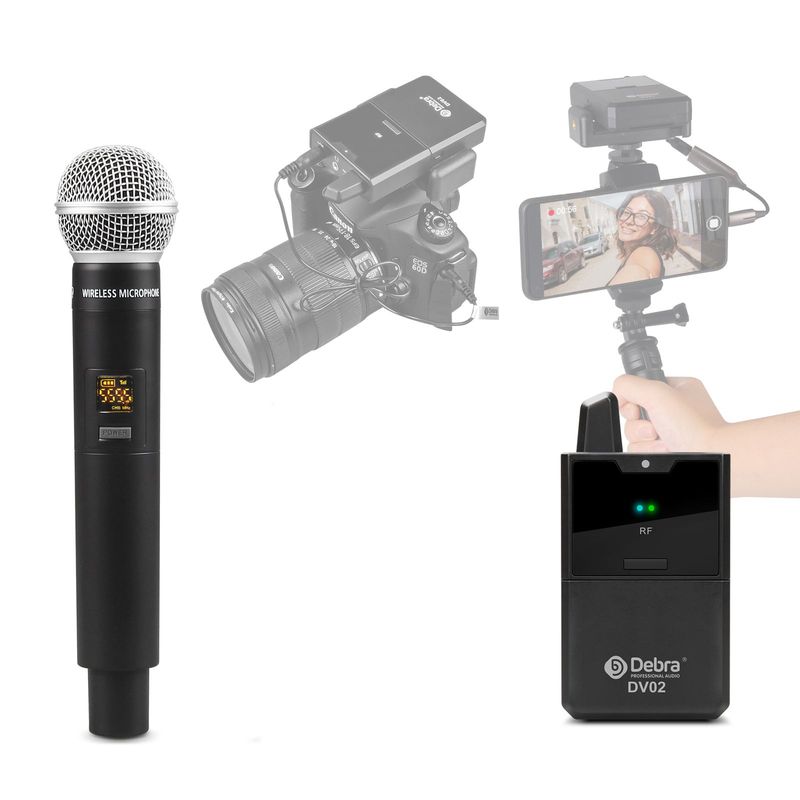 GENERICO - Microfono Inalambrico Debra DV01H