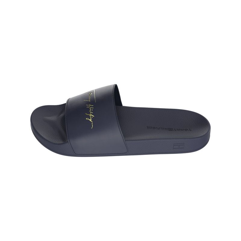 TOMMY HILFIGER - Sandalias Para Piscina Mujer Azul Tommy Hilfiger