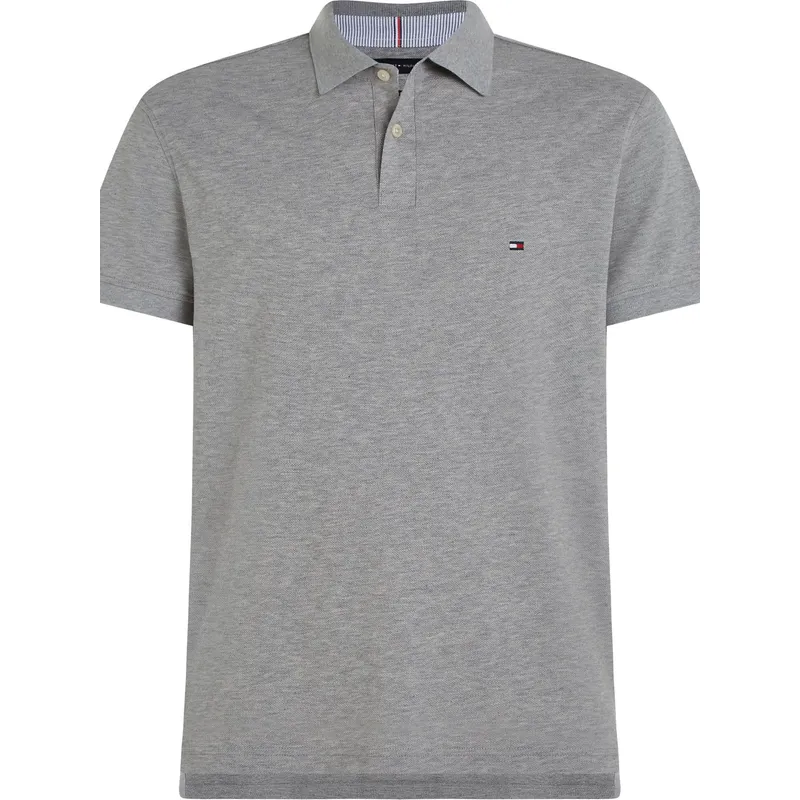 TOMMY HILFIGER - Polo Para Hombre Gris Tommy Hilfiger