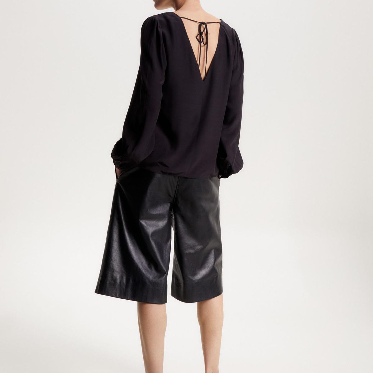 TOMMY HILFIGER - Blusa Con Cuello V Para Mujer Tommy Hilfiger