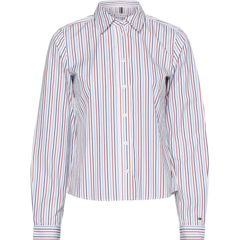TOMMY HILFIGER - Camisa De Rayas Verticales Tommy Hilfiger