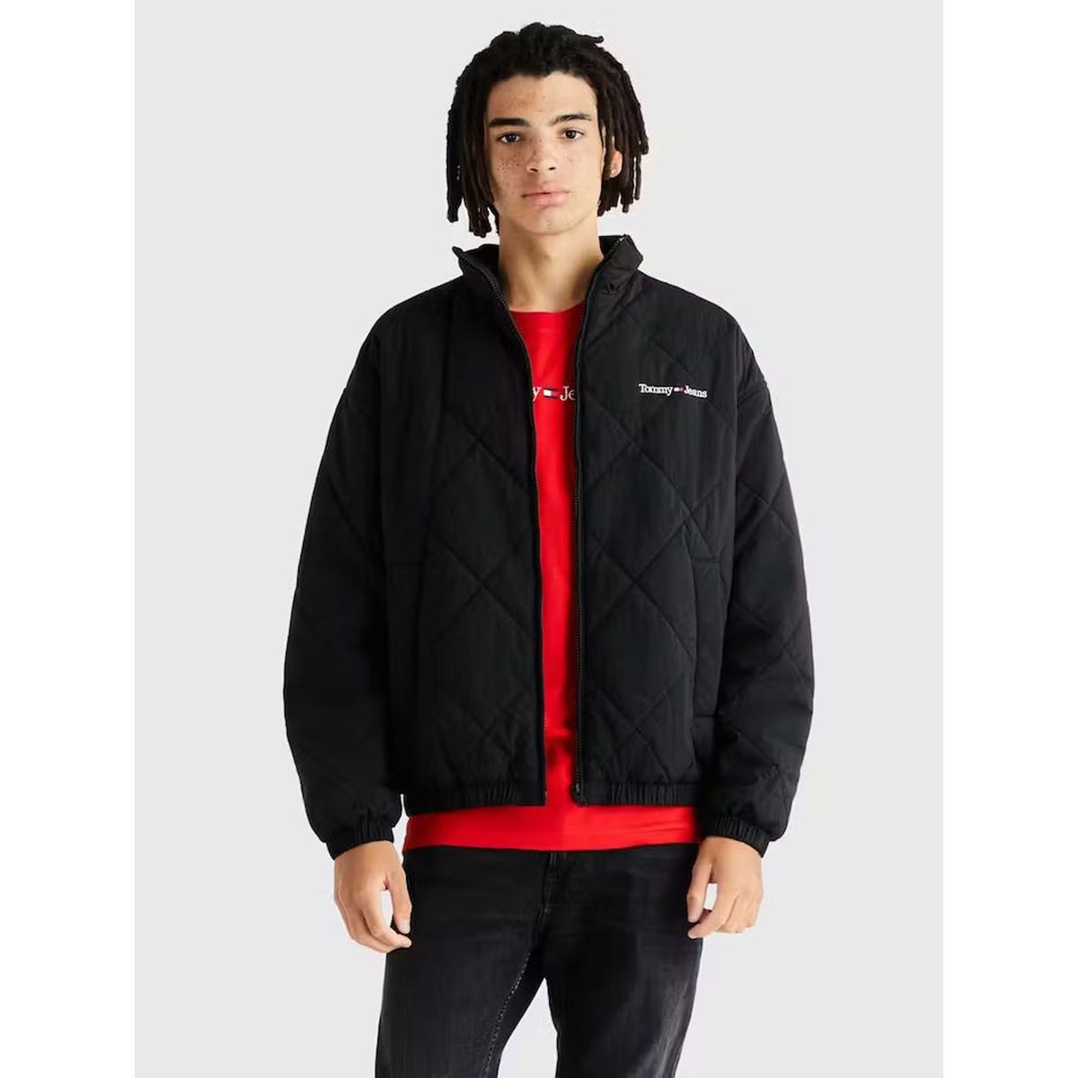 TOMMY HILFIGER - Chaqueta Tommy Jeans Para Hombre Negro Tommy Jeans