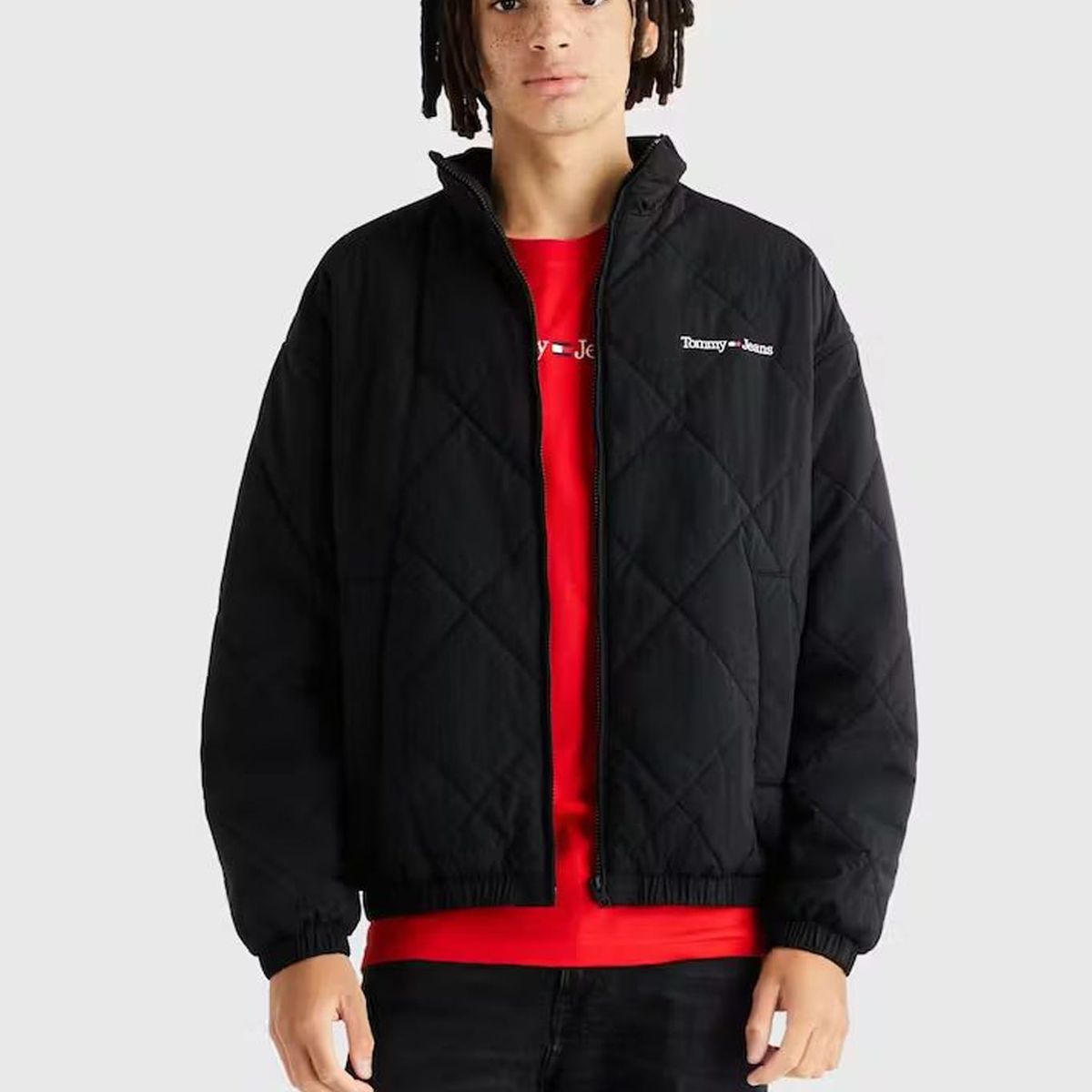 TOMMY HILFIGER - Chaqueta Tommy Jeans Para Hombre Negro Tommy Jeans