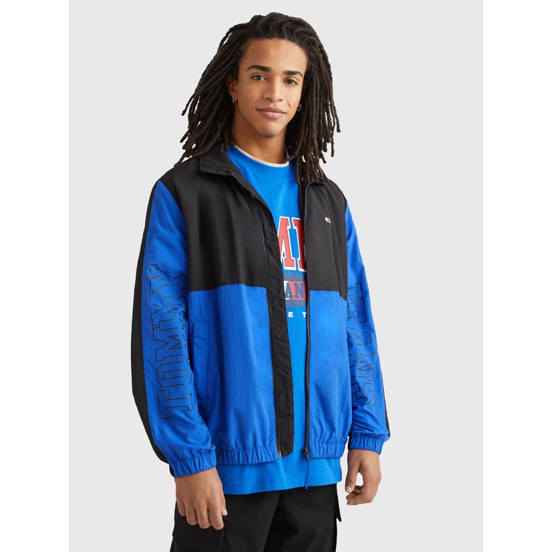 TOMMY HILFIGER - Chaqueta Amplia Con Cierre Y Logo Modern Hombre  Tommy Jeans