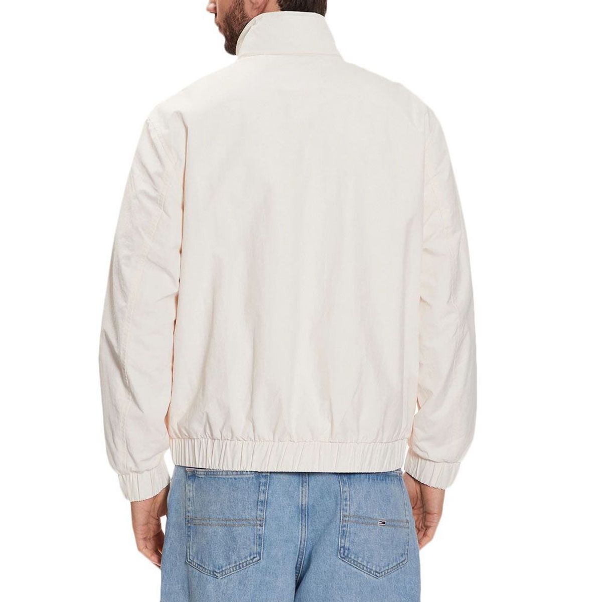 TOMMY HILFIGER - Chaqueta Con Parche Con Logo Essential Hombre Blanco Tommy Jeans