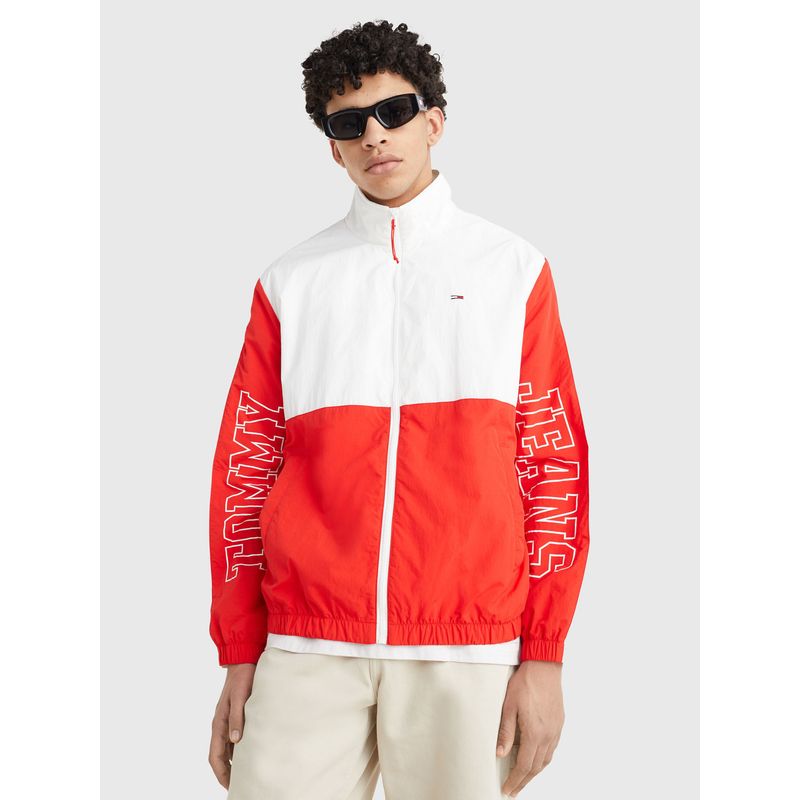 TOMMY HILFIGER - Chaqueta Amplia Con Cierre Y Logo Modern Hombre  Tommy Jeans