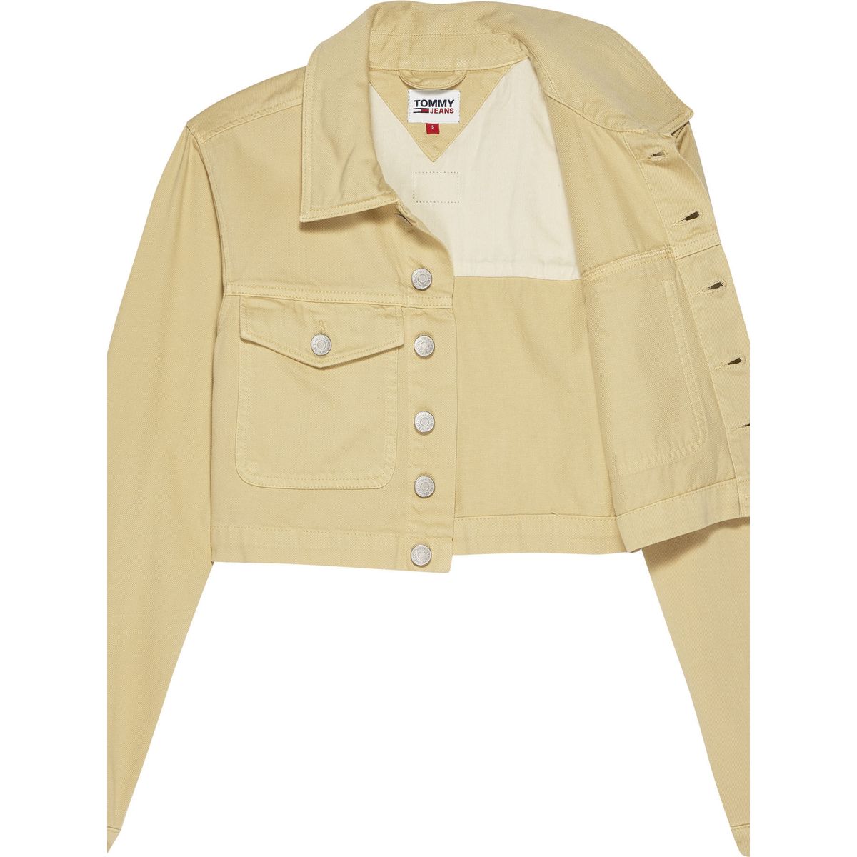 TOMMY HILFIGER - Chaqueta Tommy Jeans Para Mujer Amarillo Tommy Jeans
