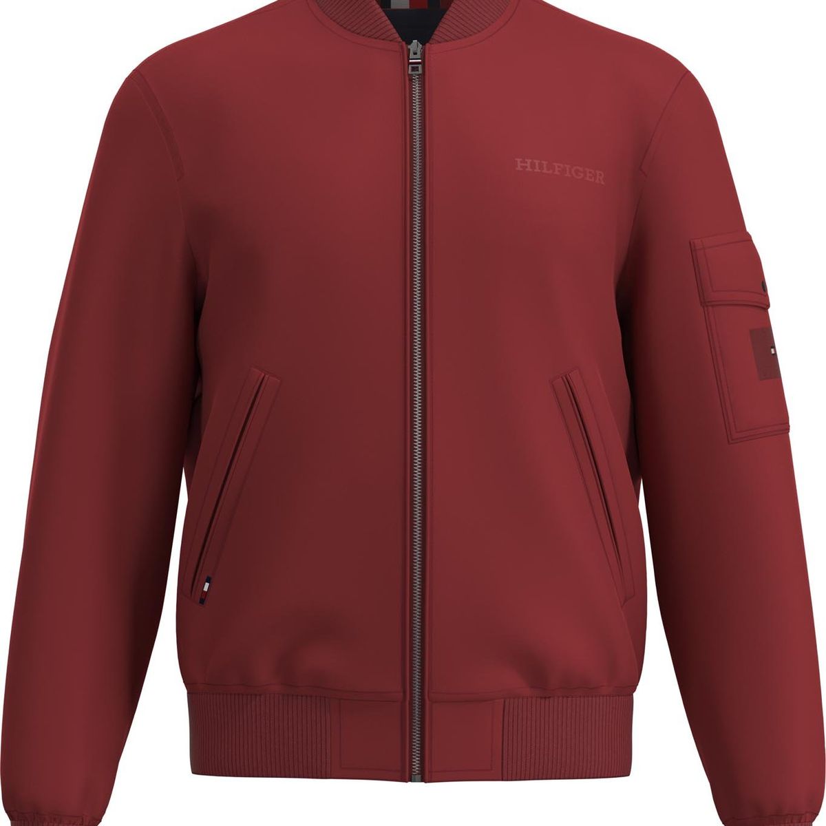 TOMMY HILFIGER - Chaqueta Bomber Hombre Rojo Tommy Hilfiger