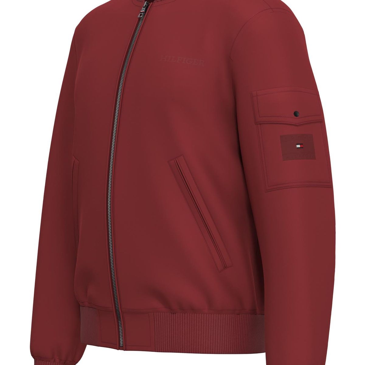 TOMMY HILFIGER - Chaqueta Bomber Hombre Rojo Tommy Hilfiger
