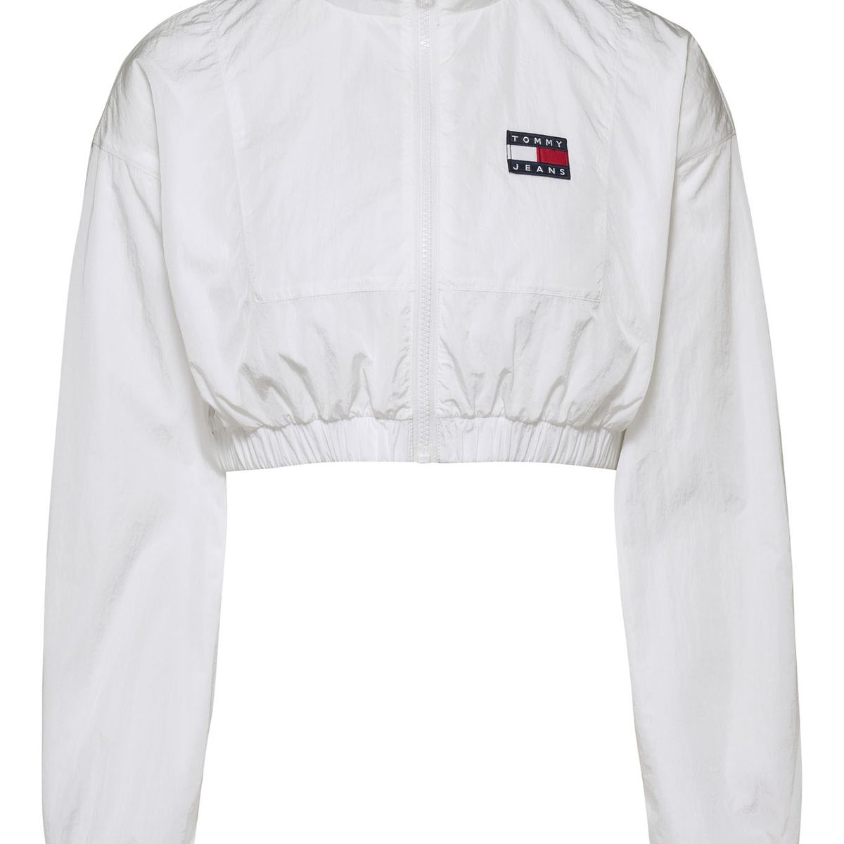 TOMMY HILFIGER - Chaqueta Cropped Mujer Blanco Tommy Jeans