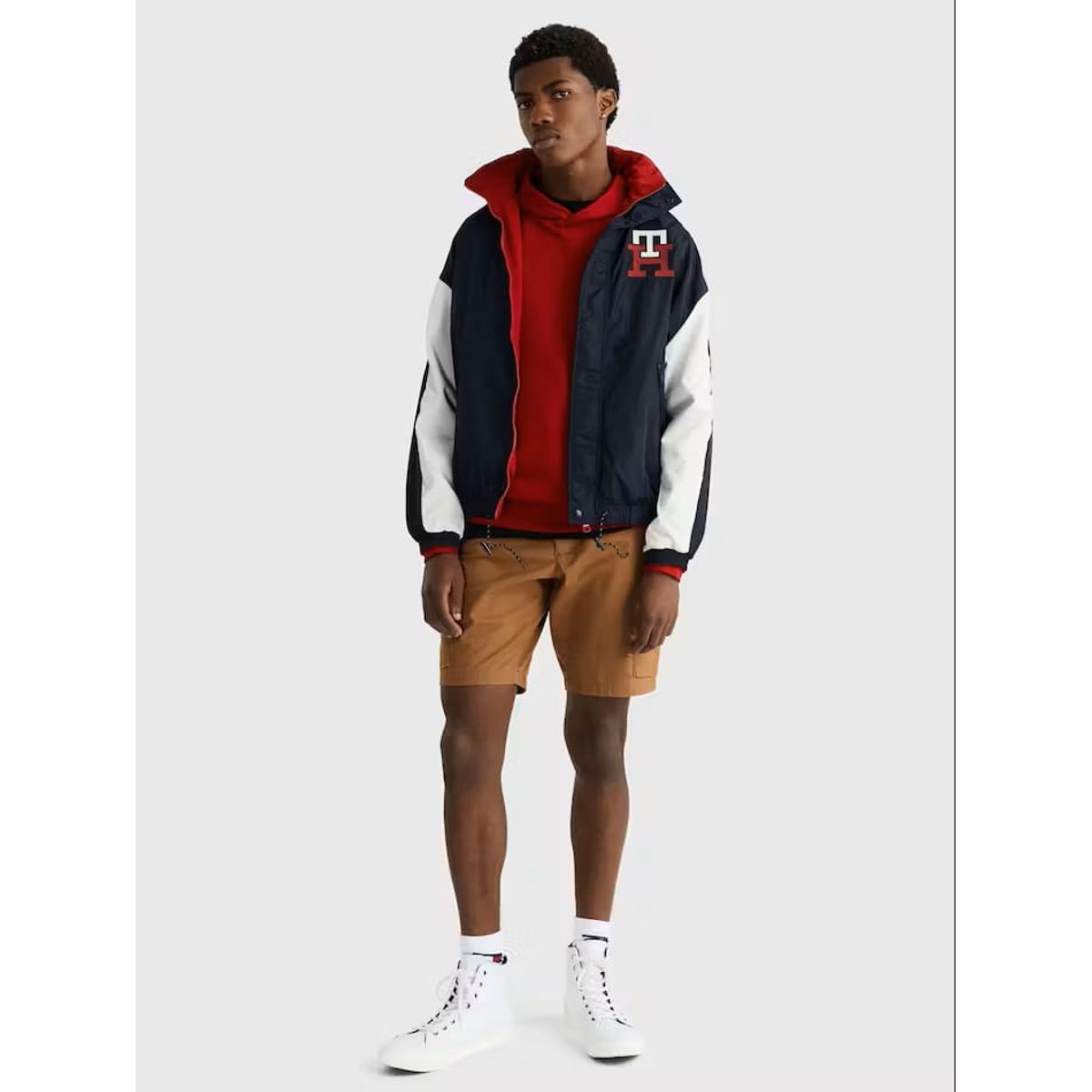 TOMMY HILFIGER - Chaqueta Reversible Con Monograma Hombre Azul Tommy Hilfiger