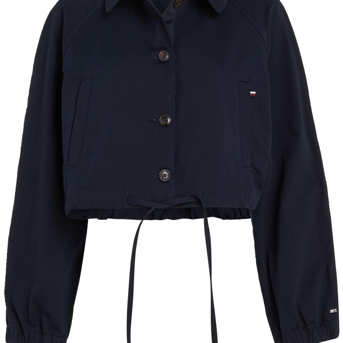 TOMMY HILFIGER - Chaqueta Con Corte Cropped Tommy Hilfiger
