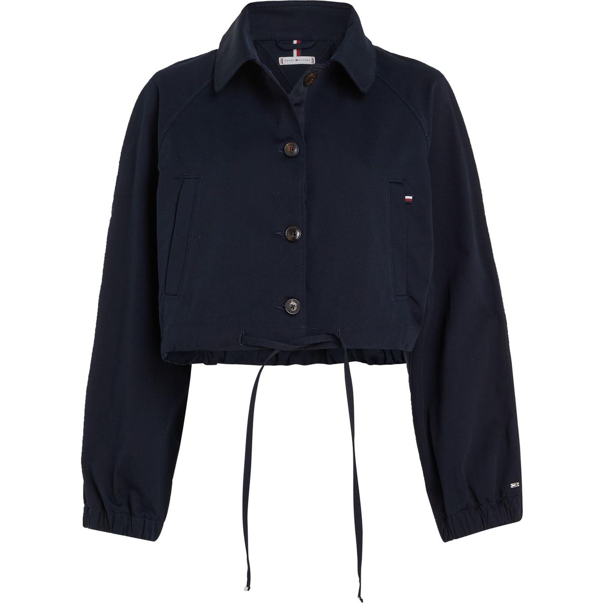 TOMMY HILFIGER - Chaqueta Con Corte Cropped Tommy Hilfiger