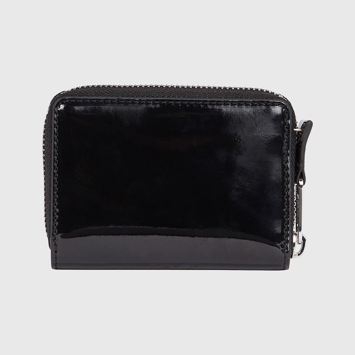 TOMMY HILFIGER - Cartera Pequeña Acharolada Con Logo Mujer Negro Tommy Hilfiger