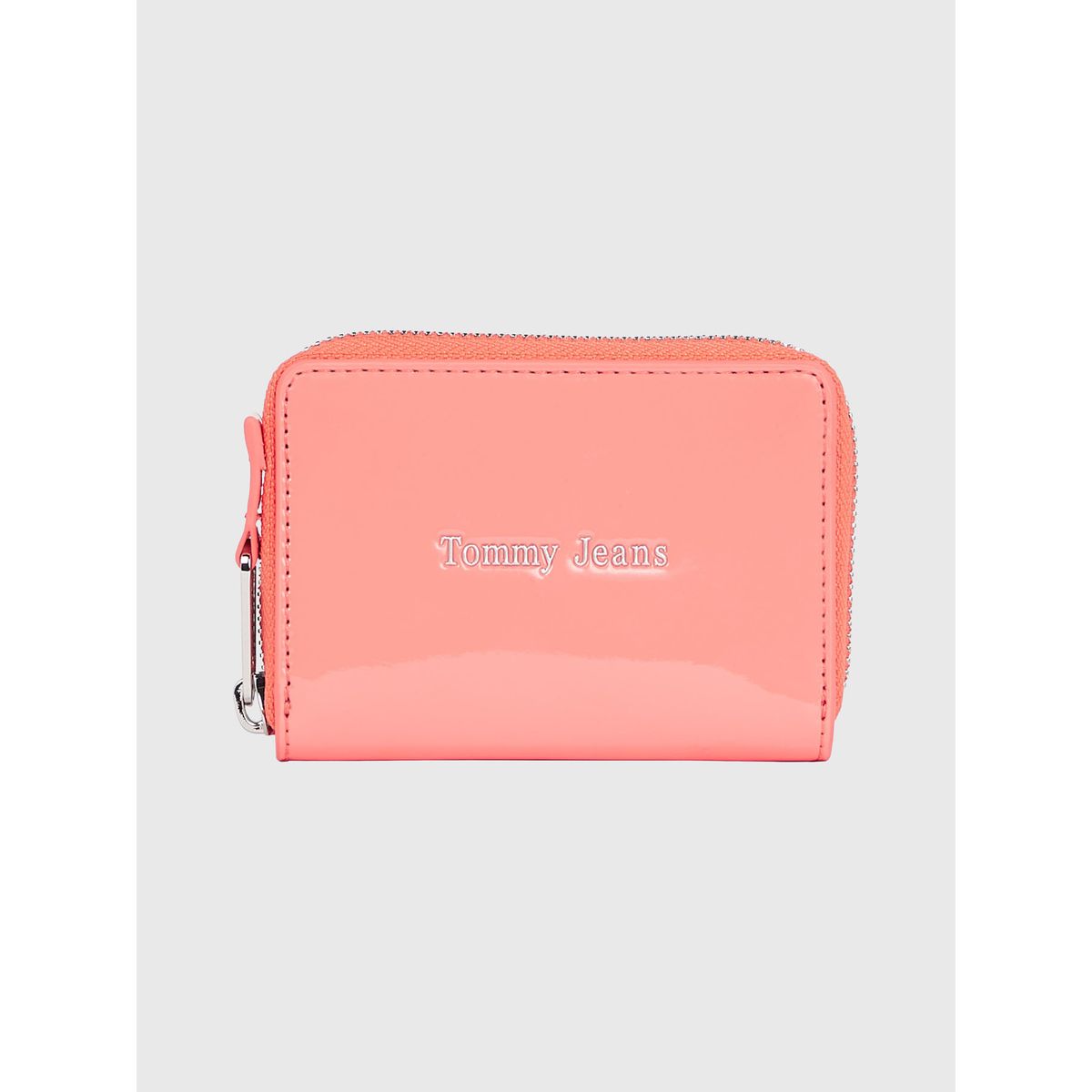 TOMMY HILFIGER - Cartera Pequeña Acharolada Con Logo Mujer  Tommy Hilfiger