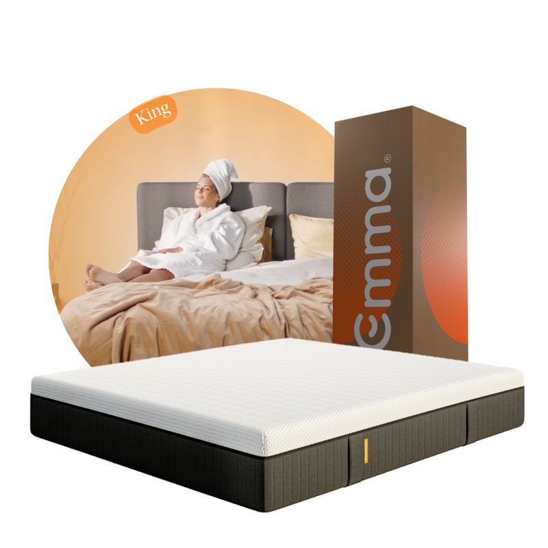 EMMA - Colchón Emma Deluxe King con Tecnología de Enfriamiento.