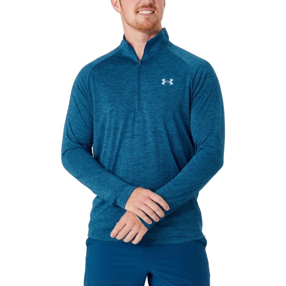 UNDER ARMOUR - Buzo Under Armuor Tech 2.0 1/2 Zip-Azul