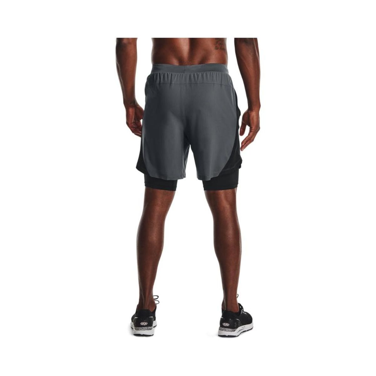 UNDER ARMOUR - Pantaloneta Under Armour Sw 7 In-Gris