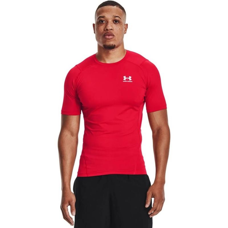 UNDER ARMOUR - Camiseta Under Armour Hg Compression-Rojo