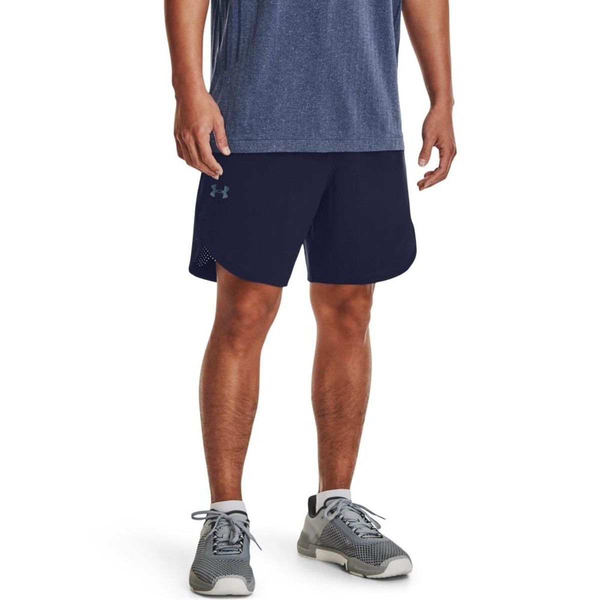UNDER ARMOUR - Pantaloneta Under Armour Stretchwoven Sho 7 In-Azul Navy