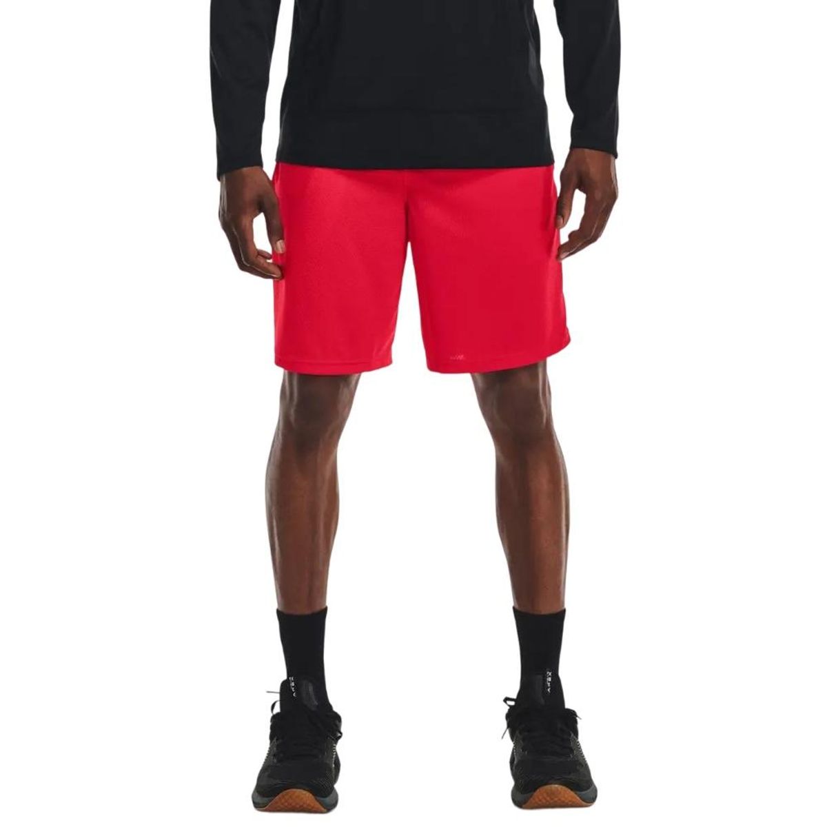 UNDER ARMOUR - Pantaloneta Under Armour Tech Mesh 9 In-Rojo