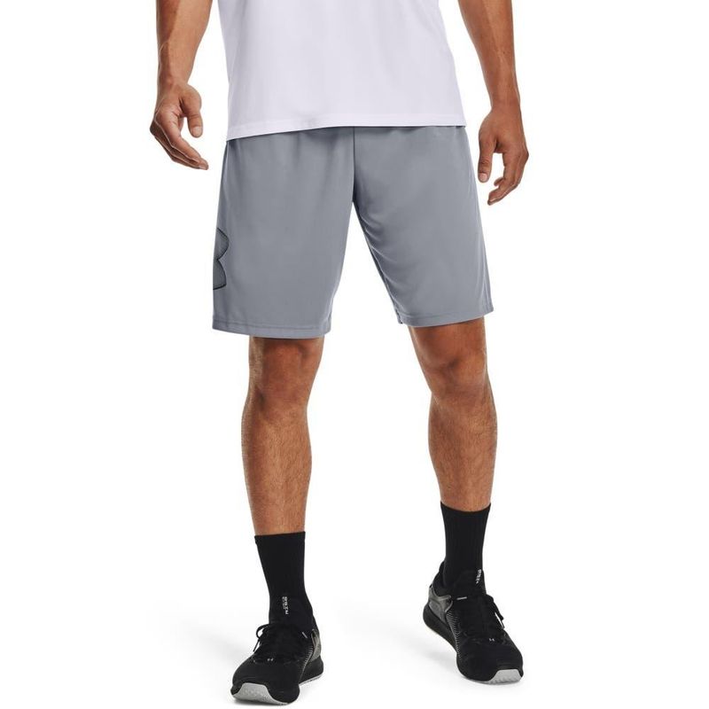 UNDER ARMOUR - Pantaloneta Under Armour Tech Graphic 10 In-Gris