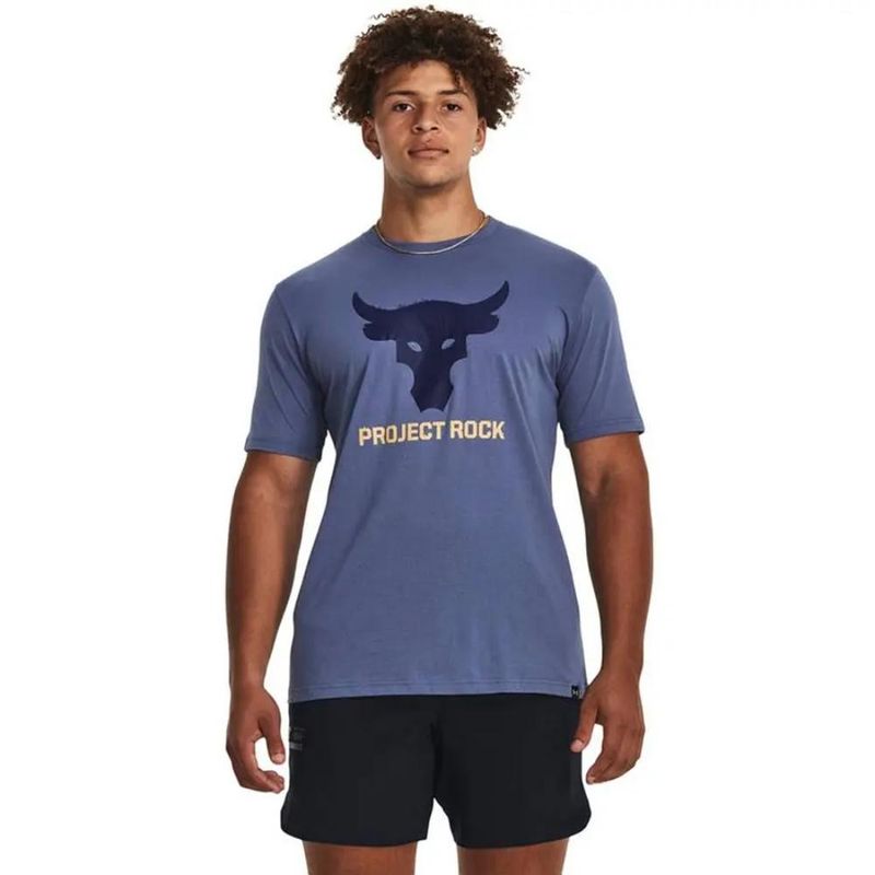 UNDER ARMOUR - Camiseta Under Armour Rck Brhma Ss-Azul