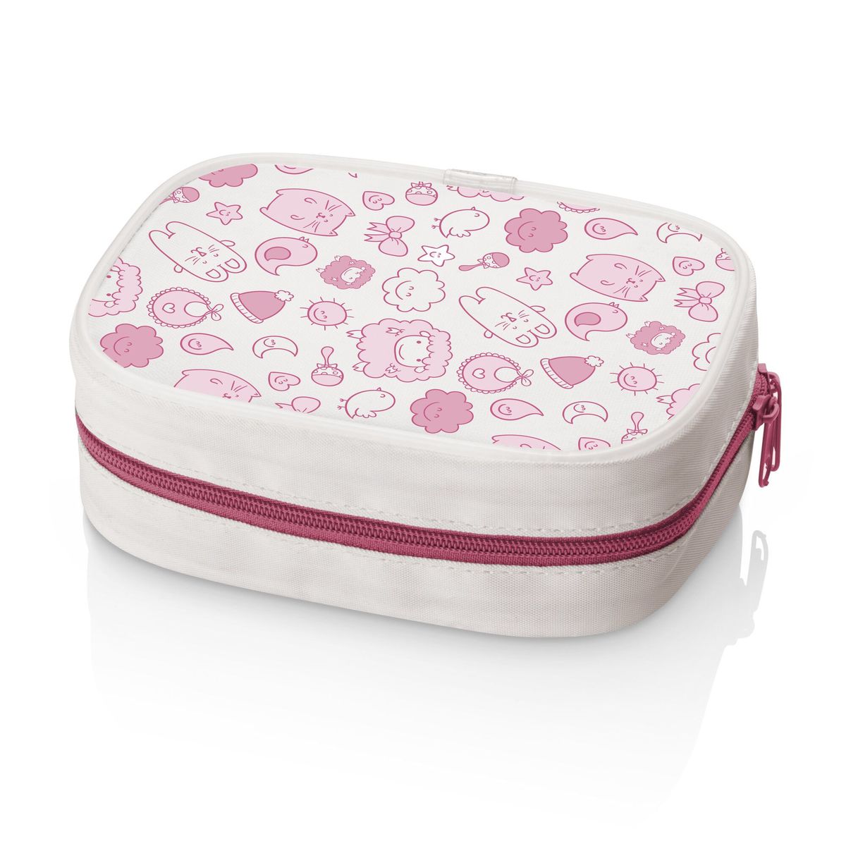 MULTILASER - KIT DE HIGIENE ROSADO